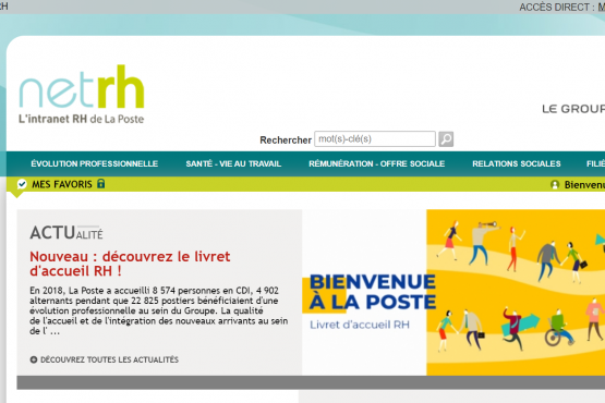 Page d'accueil m@p V1, site Drupal réalisé à Nantes, Loire Atlantique